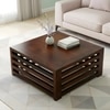 Kingsville Sheesham Wood Coffee Table In Dark Walnut Finish