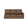 Apollo Sofa (Colour : Mocha, Cushion : Soft, Back Type : High Back, Seating Capacity : Left Aligned 3 Seater + Left Aligned Chaise + Ottoman)