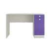 Celestia Kids Study Desk with Shuttered Cabinet and Drawer in Lavender Purple Colour