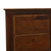 Monarch Solid Wood King  Size Bed Without Storage (Provincial Teak Finish)