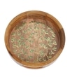 Golden Tree of Life Decorative Tray –Wooden Kitchen Organizer - Small (1 Piece)