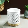 Lotus Bloom Ceramic Aroma Burner Candle Holder