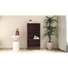 Hayao 3 Tier Book Shelf in Wenge Finish