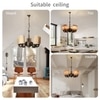Devansh Black Wall Mounted Lamp With Off-White Cotton Shade