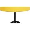 Kayleigh Yellow cotton Glass Table lamp with Iron Base