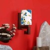 Devansh Solid Wood Electric Wall Light in Multi Colour with Multi Shade Count of 1 Light