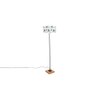 Eastwood Multicolour Cotton Shade Floor Lamp