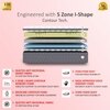 Twin Plus Latexo Dual Comfort Memory Foam Mattress (75 x 36 in, 6 Inches)