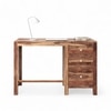 Richmond Sheesham Wood Study Computer Table In Natural Teak Finish