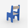 Topolino Engineered Wood Kids Chair in Blue Colour