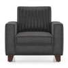 Apollo Neo 1 Seater Fabric Sofa In Steel Colour