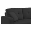 Universe  Pull Out Sofa cum Bed  in Black Colour