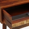 Brew Rectangular Solid Wood Coffee Table In Dual Tone Finish