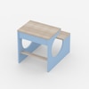 Montessori Toddler Activity Table & Chair in Light Blue