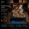 Loom and Needles Dual Comfort Pocket Spring Double Size Orthopedic Medium Firm Mattress 75x48x6 in