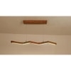 Twist 36 Brown Wooden LED Hanging Lamp