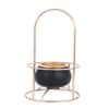 Regal Radiance Candle Holder in Gold Colour