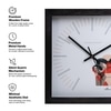Aries Zodiac Wooden Wall Clock with Bold Minimal Art Dial