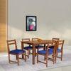 osmin solid wood  6 seater Dining table in  Provincial Teak