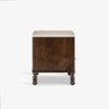 Ukti Bedside Table in Walnut Finish