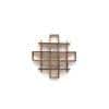 WOODENMOOD Square Wall Rack