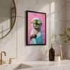 The Castle Decor Cute Spa Otter Wellness Bathroom Wall Art 8x12 Inch
