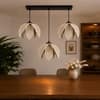 Devansh Solid Wood Electric Wall Light in Brown Colour with Black Shade Count of 1 Light