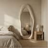 The Artment Beige Fluid Reflection Unbreakable Floor Mirror For Home (160 X 60 CM)