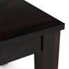 Arabia Xl Storage- Oribi 6 Seater Dining Table Set (Colour- Wheat Brown , Finish- Mahogany)