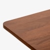 Akaar Solid Wood Six Seater Dining Table in Brown Colour