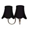 Devansh Metal Electric Wall Light in Gold Colour with White Shade Count of 1 Light