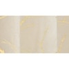 Golden Velvet Abstract Pack of 2 Pieces Blackout Window Curtain
