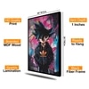 The Castle Decor Anime Street Warrior Wall Art Framed Painting 20x30 Inch