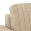 Granada Essential 3 Seater Fabric Sofa in Pearl Colour