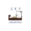 Niyama Bed With Premium Leatherette Fabric And Box Storage Queen Bed