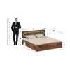 Seaside Escape Solid Wood King Size Drawer Storage Bed