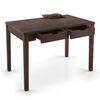 Angelou Solid Wood Study Table in Walnut Finish