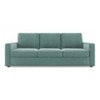 Apollo Compact 3 Seater Fabric Sofa