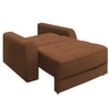 Calliro  Pull Out Sofa cum Bed  in Brown Colour