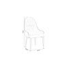 Lili Accent Chair in Black Colour