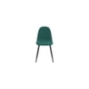 Happiness is  Complimentary Dining Chair-teal blue