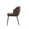 Fawn Fabric Dining Chair in Grey Colour