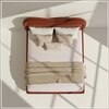 Elaris Curve Comfort King Size Bed King Size Bed in velvet With Engineer Wood Frame & Hydraulic Storage
