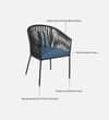 Garden Retreat Chair In Black Finish