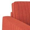 Apollo Neo 1 Seater Fabric Sofa in Lava Colour (Back Height : Regular, Cushion Type : Soft)