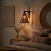 Funnel Brown Solid Wood Wall Lights