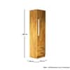 Hexa Red Wooden 1 Door Wardrobe with 2 Drawers and Hanging Space in Giant Wood Colour