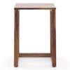 Silvino Solid Wood Nested Side Table in Teak Finish