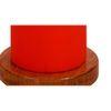 Neil Orange Cotton Shade Floor Lamp