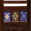 Rangrez Sheesham Wood Room Divider In Natural Finish